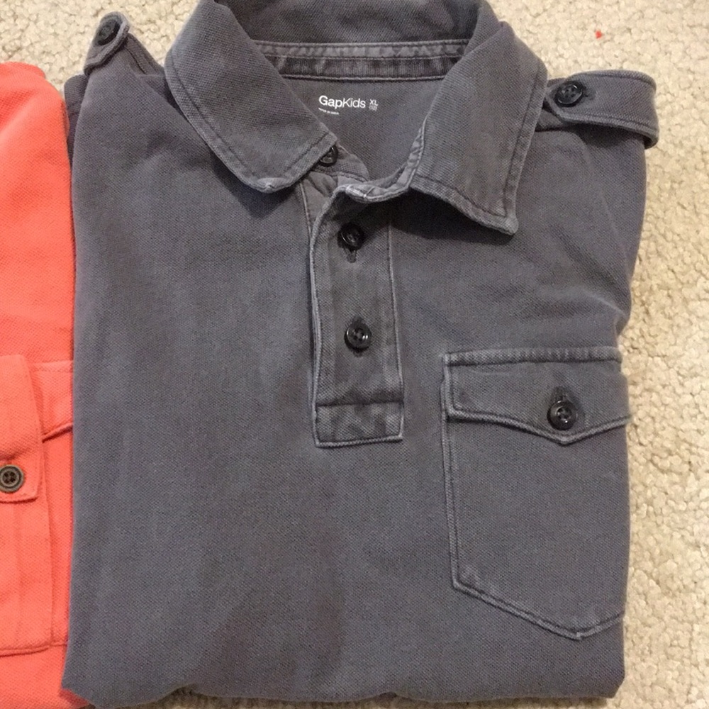 SALE🌼🌼🌼3 GapKids size XL (12) polos - Picture 4 of 7